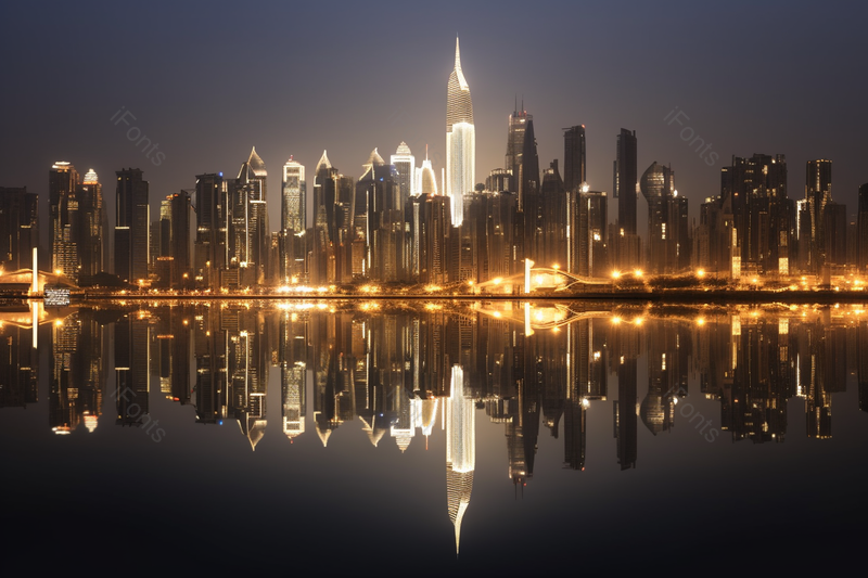 夜晚高楼大厦夜景全景风景,高清,摄影图,摄影图片,图片大全,摄影图免费下载